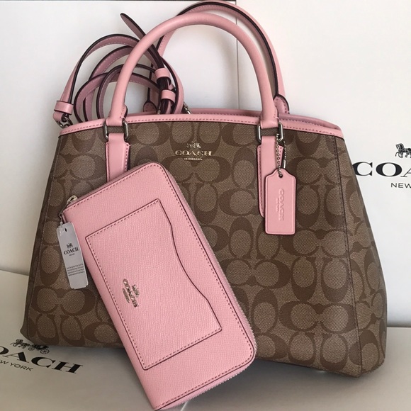 Coach Handbags - 🌸⭐️coach Satchel set⭐️Margot carryall/crossbody